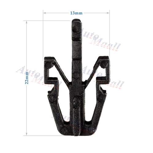 50pcs Grille Clip Retainer for 75103-SJ-003 Honda Accord Lexus LX450 Ford Escort