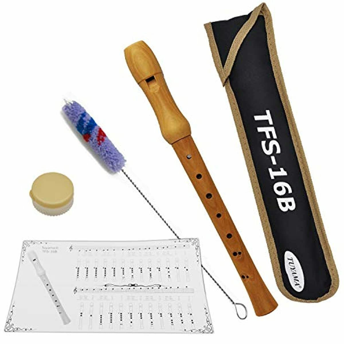 Tuyama® TFS-16B Soprano in Do Flauto Dolce/Flauto a Becco ...