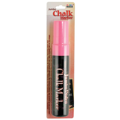 Uchida Bistro Chalk Marker Jumbo-Fluorescent Pink, 481-C-F9