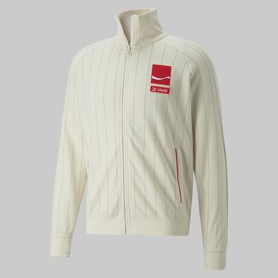 

Мужская куртка Puma x Coca-Cola T7 цвета слоновой кости, Grey