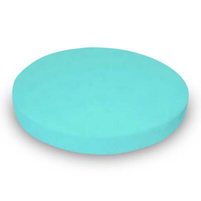 SheetWorld Round Crib Sheet 42x42, Cotton Woven Solid Prints