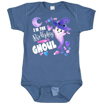 Inktastic I'm The Birthday Ghoul- Cute Halloween Ghost Baby Bodysuit Kids Party