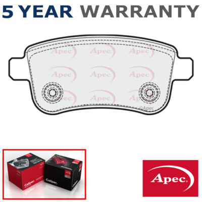 Apec Rear Brake Pads Set Fits Renault Megane 2008-2017 440601416R