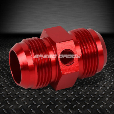 16AN AN16 AN-16 СОЕДИНИТЕЛЬНЫЙ ПАТРУБОК С РАЗЪЕМОМ 1/8 NPT, КРАСНЫЙ АЛЮМИНИЕВЫЙ ПЕРЕХОДНИК ДЛЯ ФИТИНГОВ