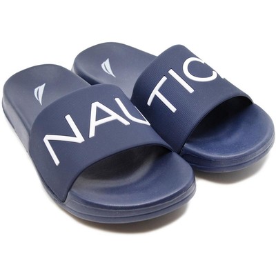 

Женские шлепанцы для бассейна Nautica Life Boat RM с мягкой стелькой BHFO 4630, Peacoat, Life Boat RM