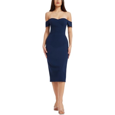 Платье The Population Женское облегающее платье Bailey Blue на косточках XXL BHFO 1357