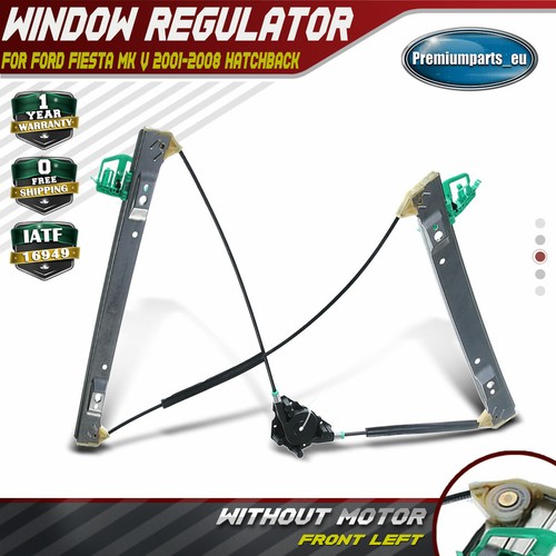 Window Regulator w/o Motor for Ford Fiesta V 20012008 Front Left 3