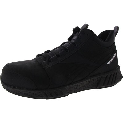 Мужская рабочая обувь Reebok Fusion-Wok черного цвета шириной 9,5 см (E) 6902