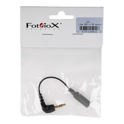 Fotodiox SC3 3.5mm TRRS Female to TRS Male Replacement Adapter Cable #CBL-SC3