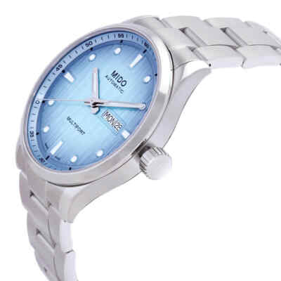 Pre-owned Mido Multifort M Freeze Automatic Blue Dial Men's Watch M038.430.11.041.00