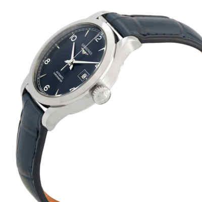 Pre-owned Longines Record Automatic Blue Dial Ladies Watch L23214964