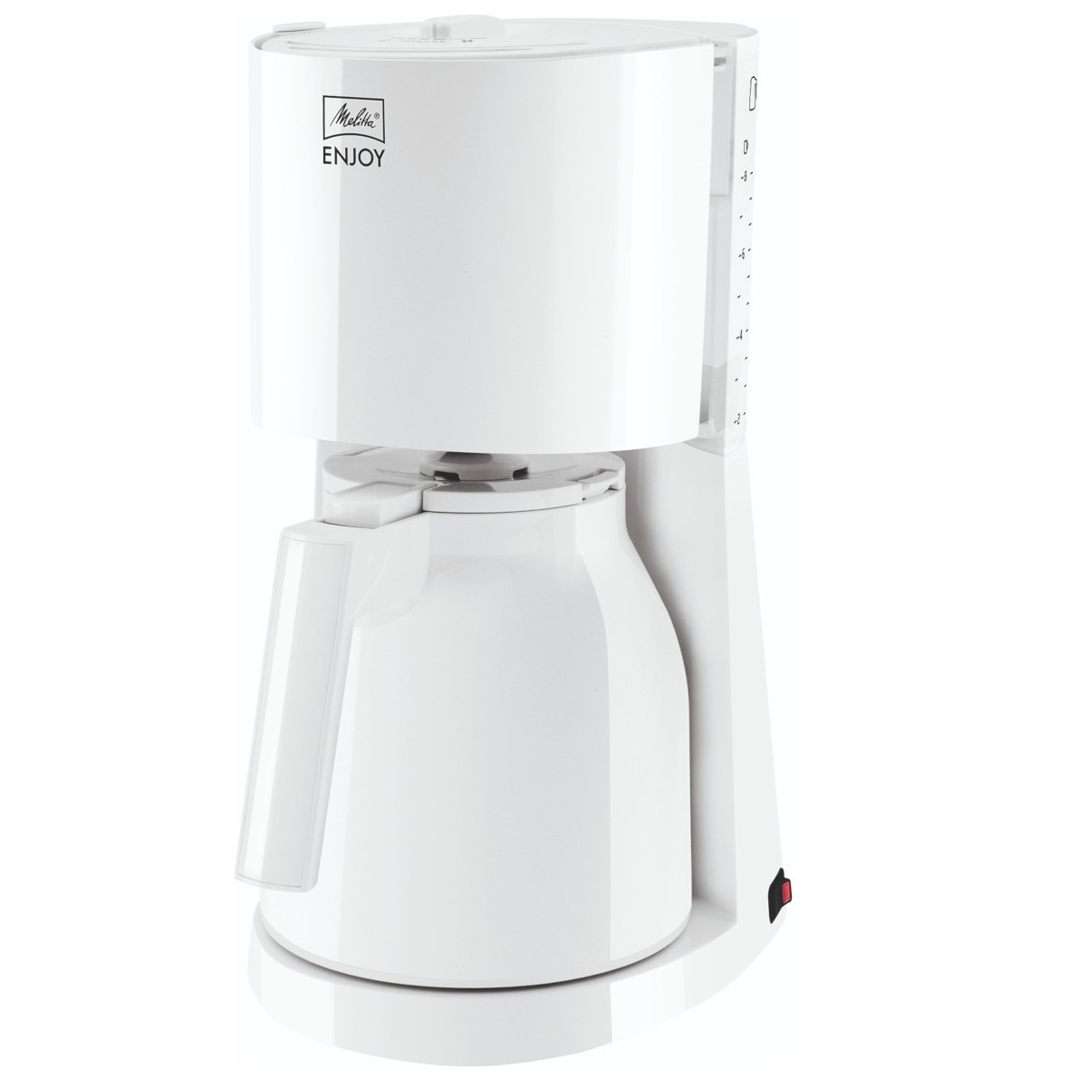 MELITTA Filterkaffeemaschine Enjoy Therm 1017-05 weiß Thermokanne Aroma Selector - Bild 1 von 2