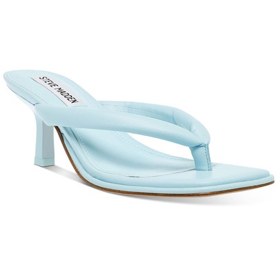 Steve Madden Женские туфли Moxxi Blue Kitten Heels 7.5 Medium (B,M) BHFO 6295