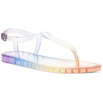 

Sun + Stone Womens Kristi 2 Multi Jelly Sandals Shoes 6 Medium (B,M) BHFO 0749, Pride jelly