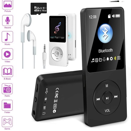 Portable Bluetooth MP3 Player HIFI Music Speakers MP4 Media FM Radio Recorder