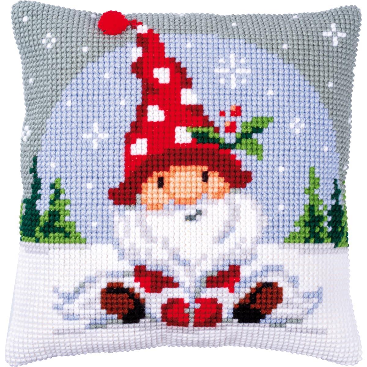 Vervaco stamped cross stitch kit cushion 