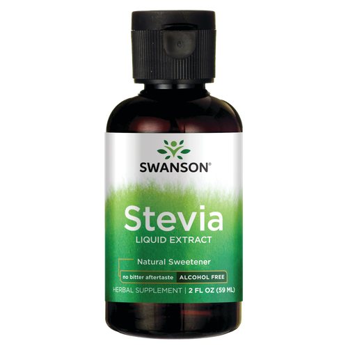 Swanson Liquid Stevia (без спирта), 2 жидких унции жидкости