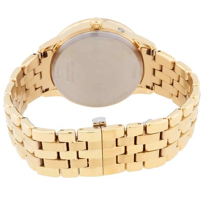 Pre-owned Citizen Calendrier Moon Phase Diamond White Mop Dial Ladies Watch Fd0002-57d