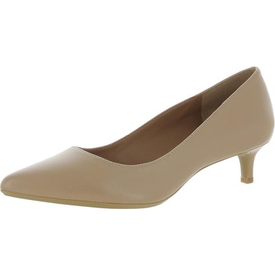 

Женские классические туфли-лодочки Calvin Klein Gabriana бежевые 9,5 средний (B,M) BHFO 5369, Beige leather, Gabriana