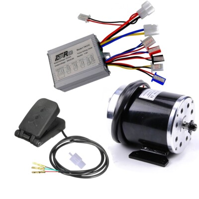 500W 24V DC Brush Electric EBike Motor Controller Pedal Go Kart Scooter Quad ATV