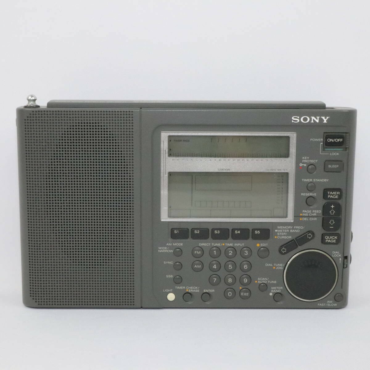 SONY　ソニー　ICF-SW77 Sony ICF-SW77 World Band Receiver Tested Free Shipping From
