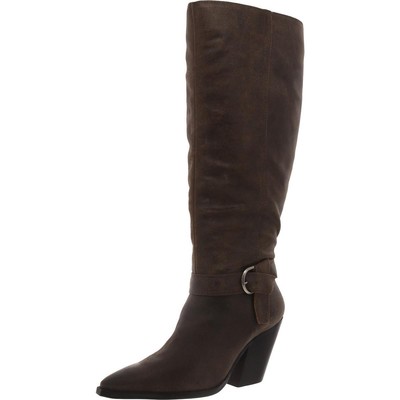 Женские темно-серые сапоги до колена Vince Camuto 8.5 Medium (B,M) BHFO 5573