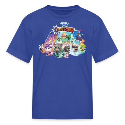 Talking Tom Time Rush And The Magic Gate Kids' T-Shirt
