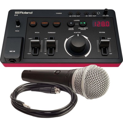 Roland Aira Compact E-4 Voice Tweaker MICROPHONE RIG