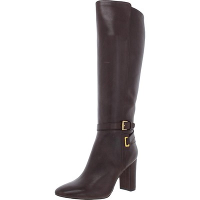 

Женские сапоги до колена Lauren Ralph Lauren Mandy Brown 10 Medium (B,M) BHFO 2478, Коричневый, Mandy
