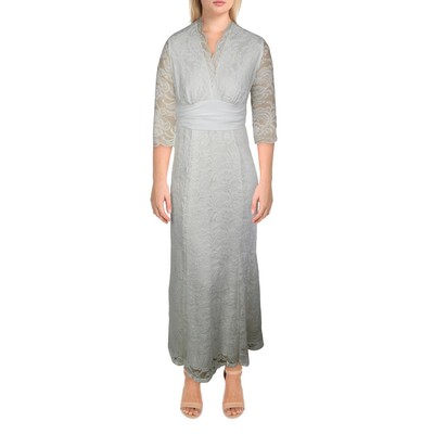 

Kiyonna женское белое свадебное кружевное вечернее платье плюс  BHFO 7067, Белый