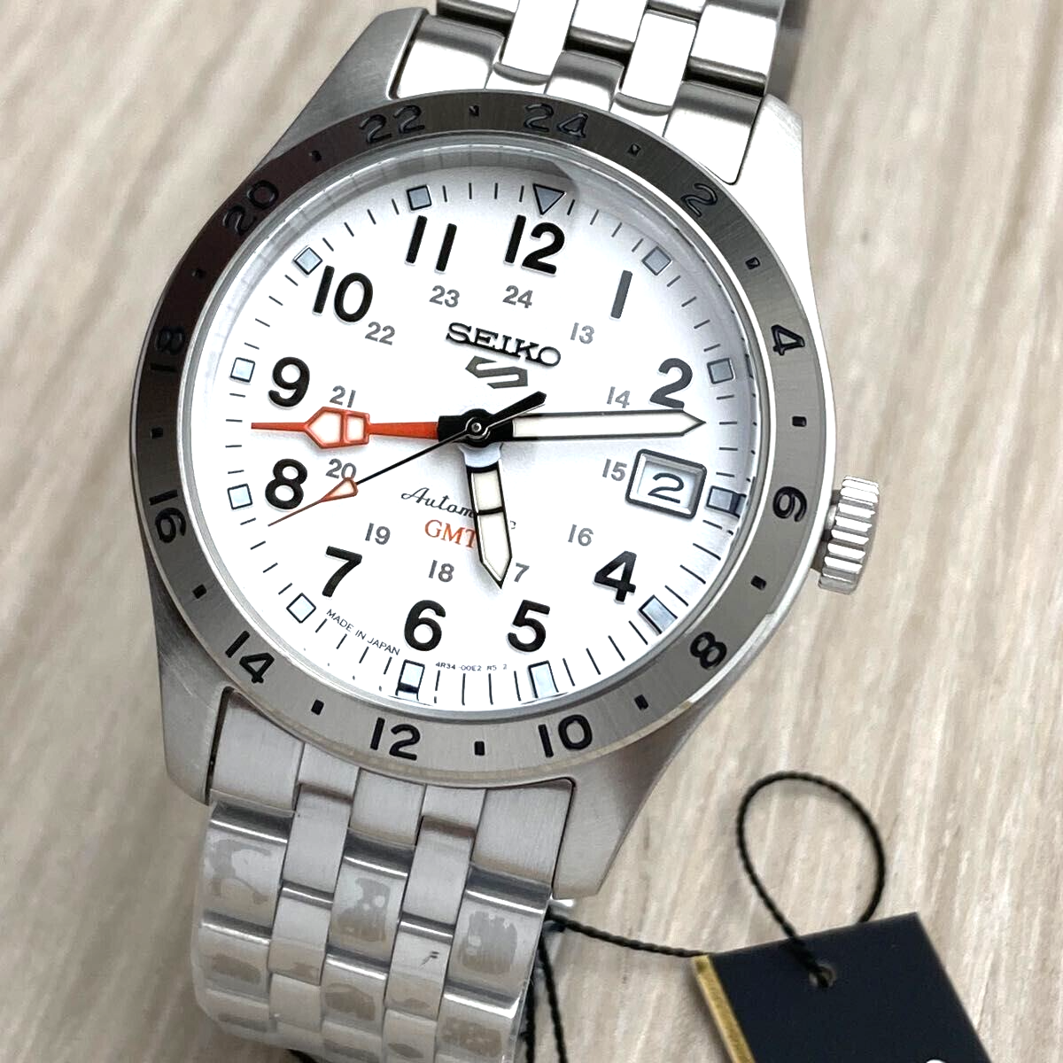 Pre-owned Seiko 5 Sports Field Sports Gmt Sbsc009 Automatic Men's Watch Limited Jp In Hand