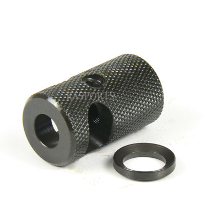 NEW! Compact Low Concussion 1/2x28 Muzzle Brake Compensator .223 5.56