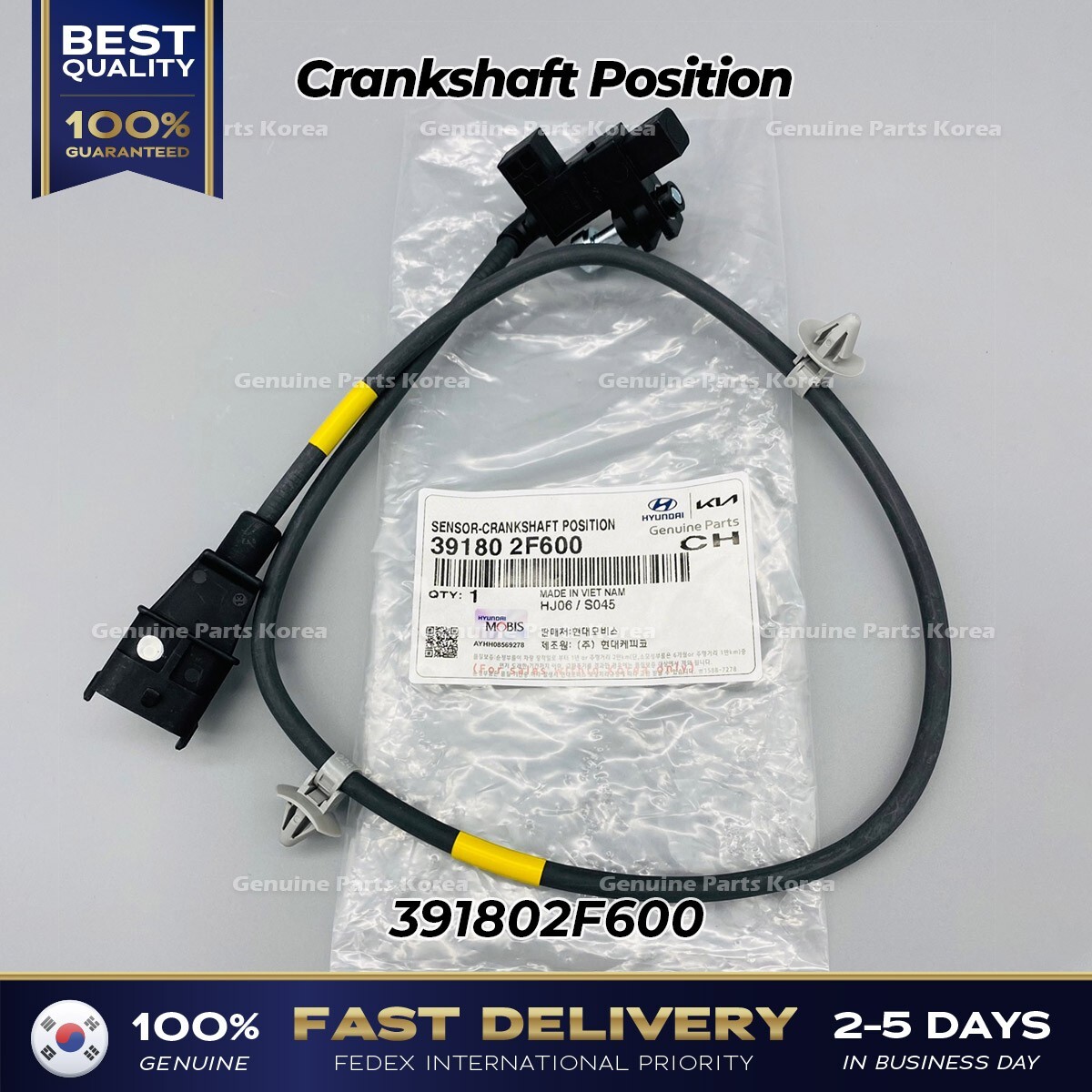 コメ ⭐Genuine⭐ Crankshaft Position 391802F600 for Hyundai
