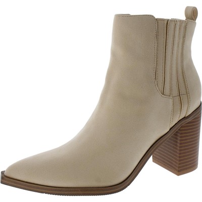 Женские ботильоны из искусственной кожи цвета слоновой кости Coutgo, размер 8,5, средний (B,M), BHFO 8883