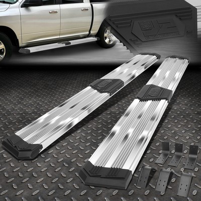 J2 ДЛЯ 09-20 DODGE RAM CREW CAB 4-DR 10 SS ПОДНОЖКИ С ПЛИССИРОВАННЫМИ БОКОВЫМИ ПОДНОЖКАМИ