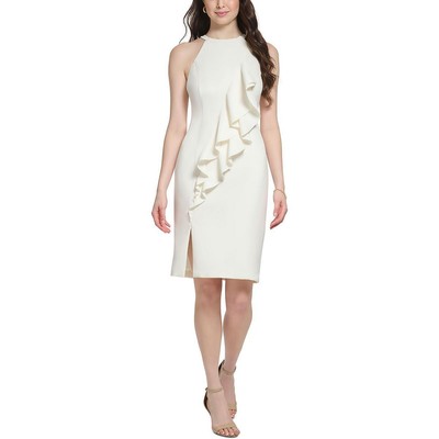 

Женское облегающее платье миди цвета слоновой кости Vince Camuto  BHFO 4132, Цвет слоновой кости