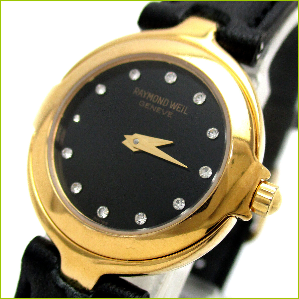 RAYMOND WEIL 5808-2 ゴールド 時計 Vintage Raymond Weil Geneve Coliseum (8084.1149) 18K Gold