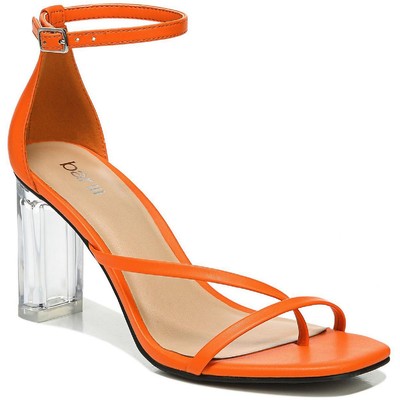 

Женские классические сандалии Bar III Blakke Orange Dressy, туфли 5, средние (B,M) BHFO 1800, Orange smooth