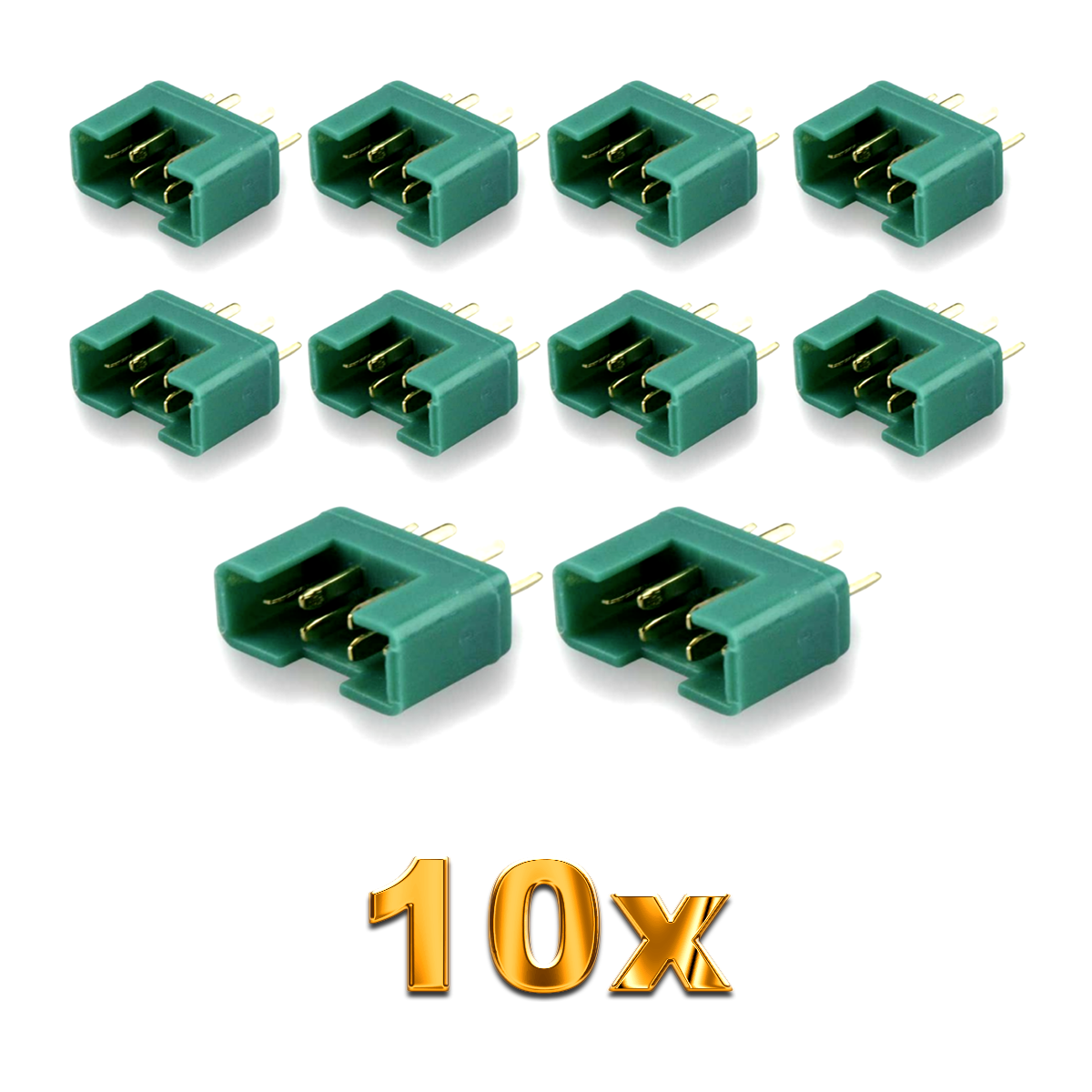 10 Stück MPX Male Stecker M6 6PIN Multiplex kompatibel 35A 6P Buchse 35A RC Lipo