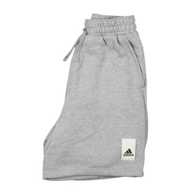 Мужские серые шорты для занятий фитнесом в тренажерном зале Adidas S BHFO 1965