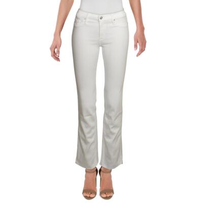 

Джинсы прямого кроя Black Orchid Womens Bardot со средней посадкой и необработанным краем BHFO 0772, Bardot