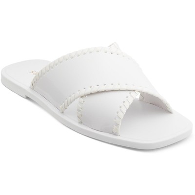 Женские босоножки Jack Rogers SLOAN X BAND White Slide 7 среднего размера (B,M) BHFO 2537