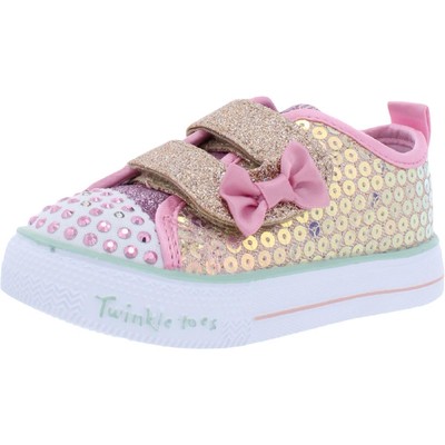 

Туфли Twinkle Toes от Skechers Girls Mini Mermaid Gold Light-Up Shoes BHFO 1606, Золотой
