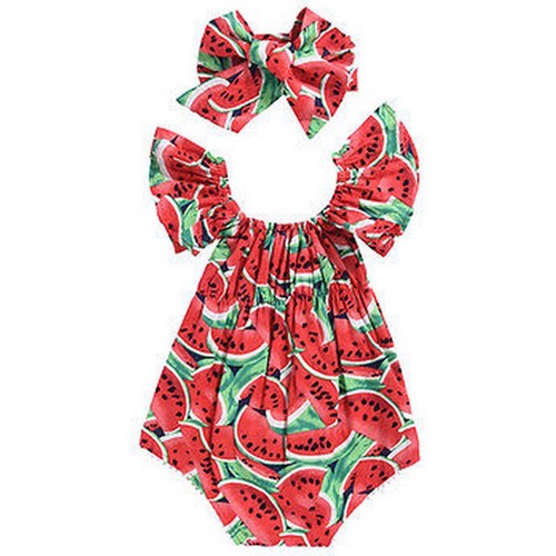 newborn baby girl rompers