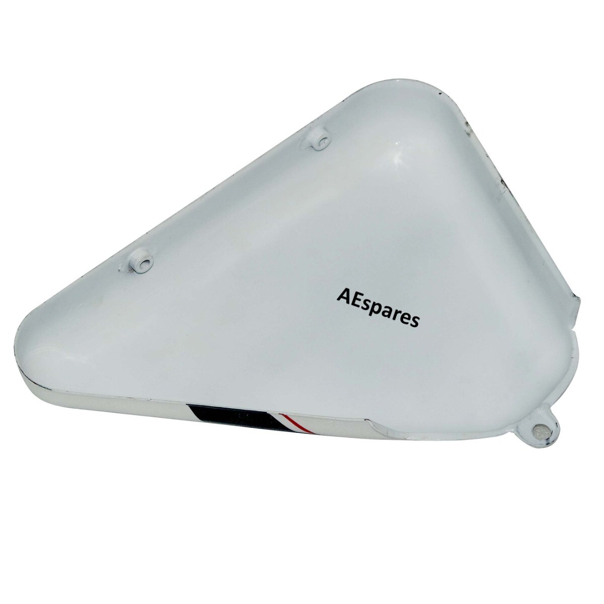 For Norton Commando Roadster 850 White Side Panel Blue & Red Stripe 