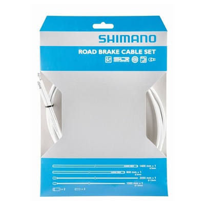 kit cavi e guaine (anteriore + posteriore) colore bianco Y80098012 SHIMANO bici