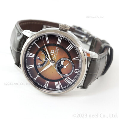 Pre-owned Orient Star Rk-ay0120a Brown Mechanical Automatic Men's Watch In Box