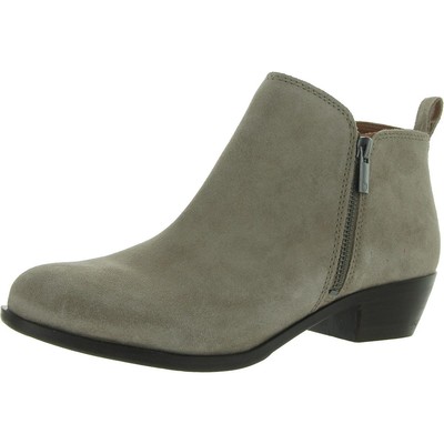 Женские ботильоны Lucky Brand Basel темно-серого цвета, 9 средних размеров (B,M) BHFO 8017