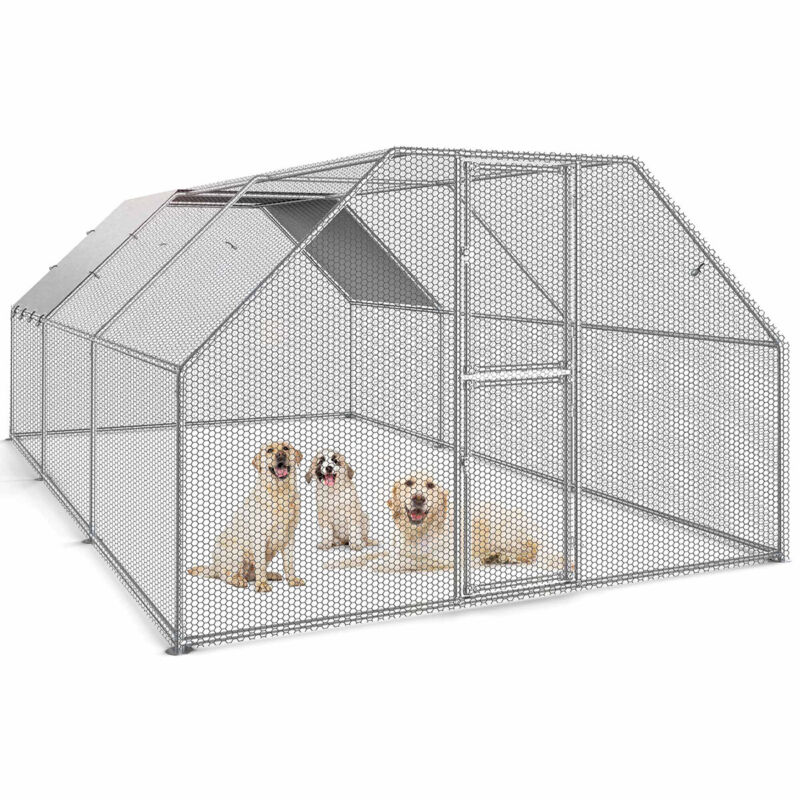 Large Dog Kennel Outdoor Dog Playpen House Fence Pet Crate