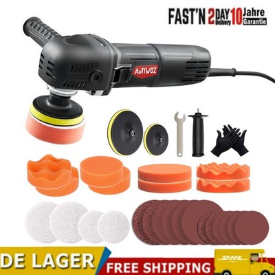 AUTIWOZ Mini Poliermaschine Auto 850W Polierer Poliergerät Klein Schleifmaschine